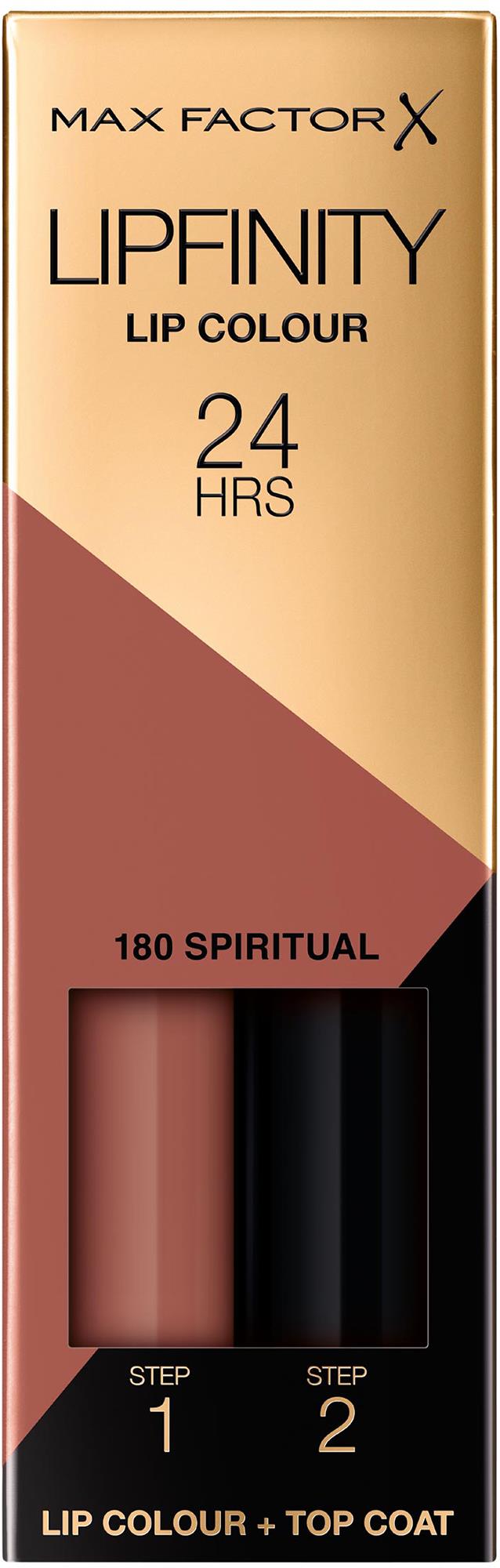 Max Factor Lipfinity 2-Step Long Lasting Lipstick 180 Spiritual