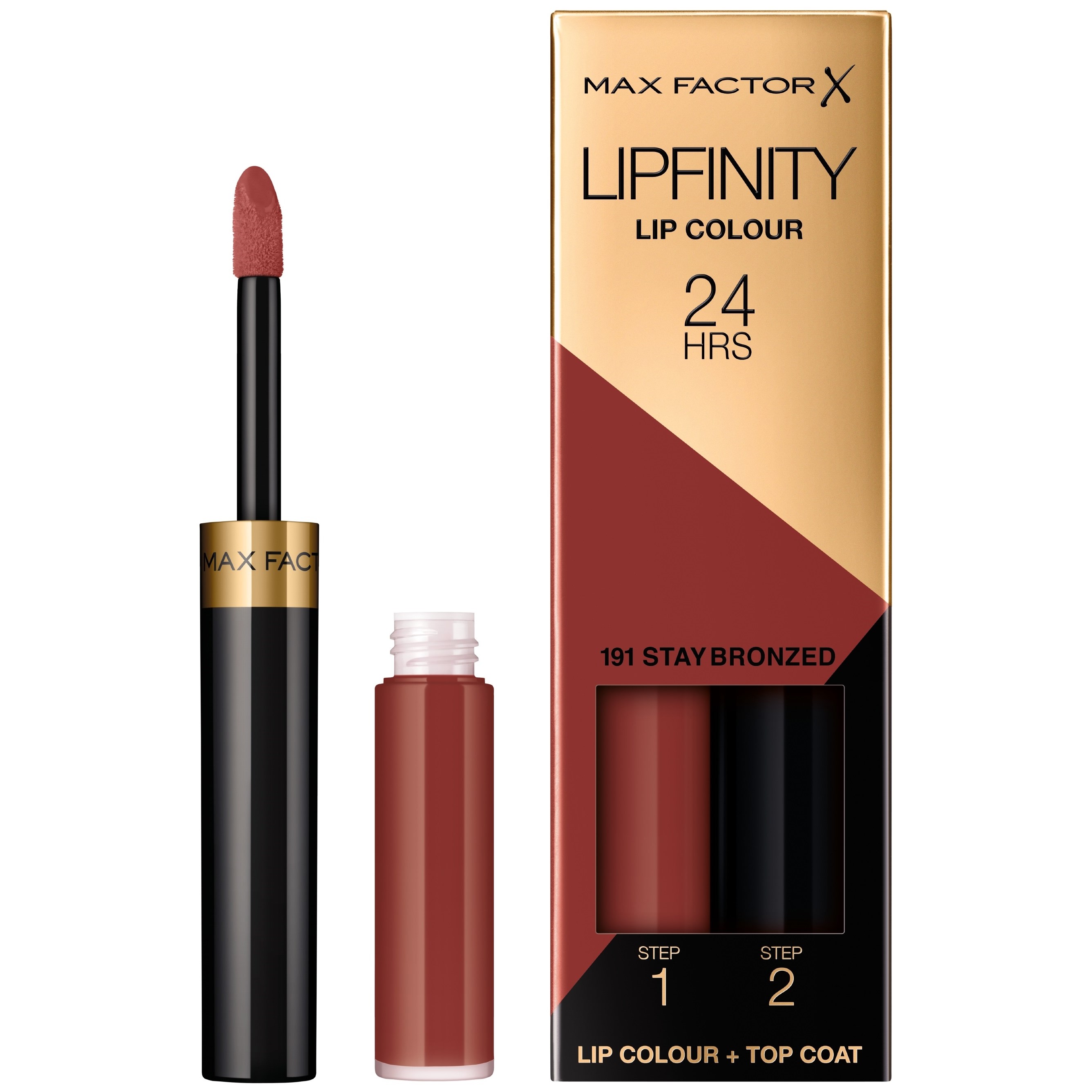 Läs mer om Max Factor Lipfinity Lip Colour 191 Stay Bronzed