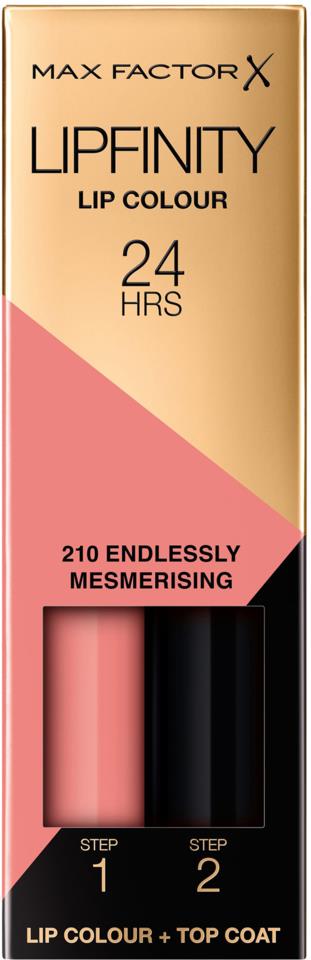 Max Factor Lipfinity 2-Step Long Lasting Lipstick 210 Endlessly Mesmerising