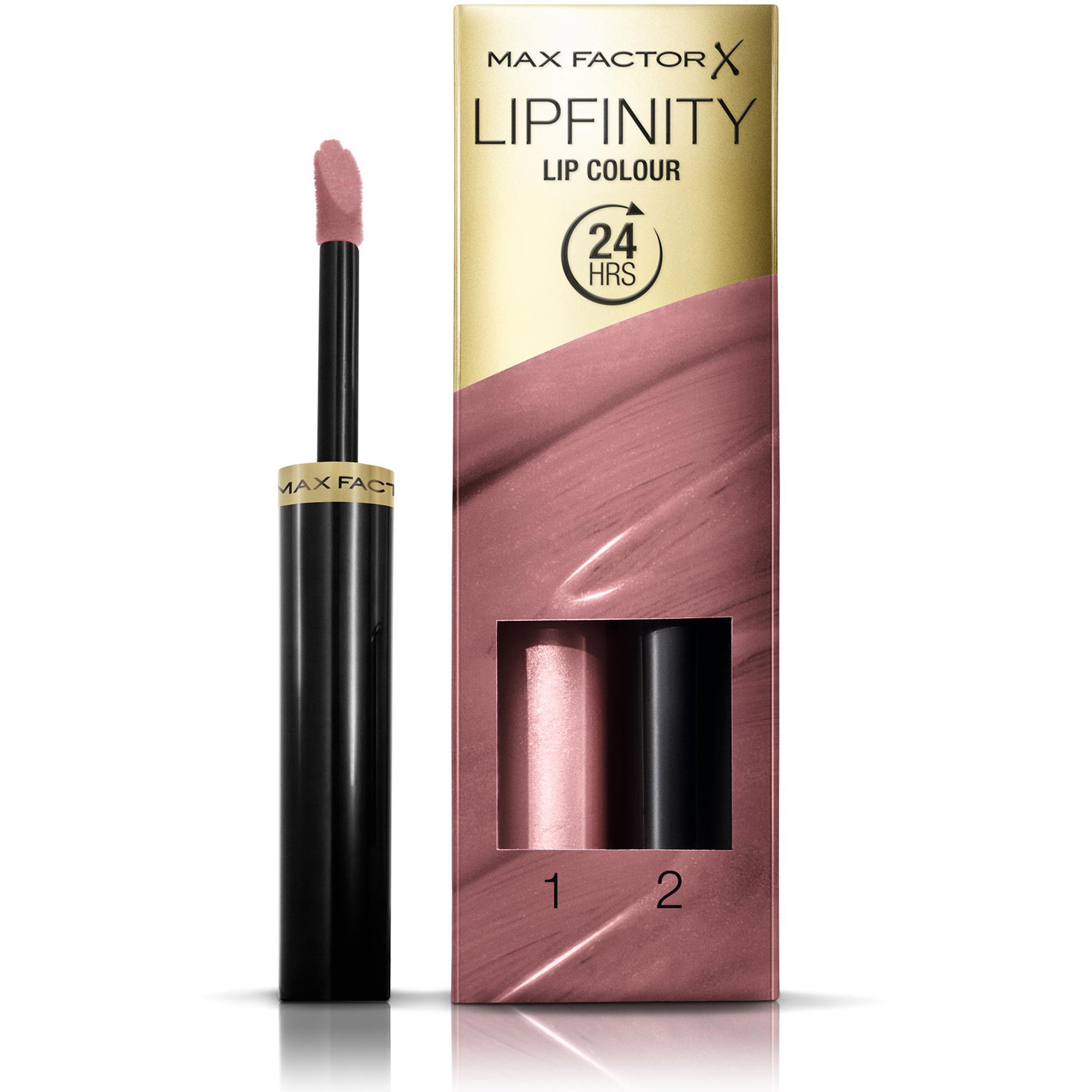 Bilde av Max Factor Lipfinity 2-step Long Lasting Lipstick 310 Essential Violet