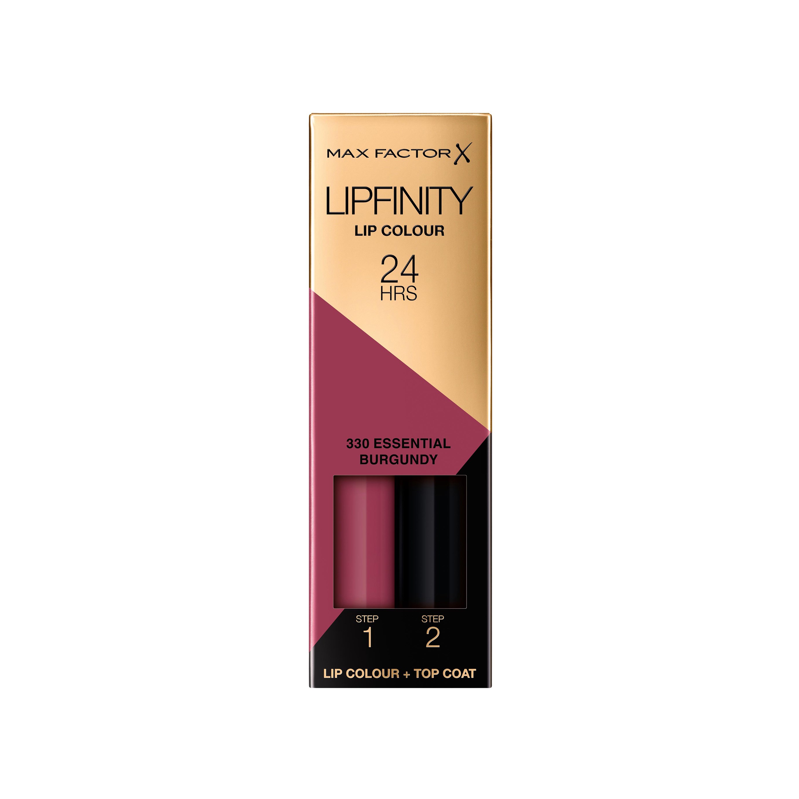 Läs mer om Max Factor Lipfinity 330 Essential Burgundy