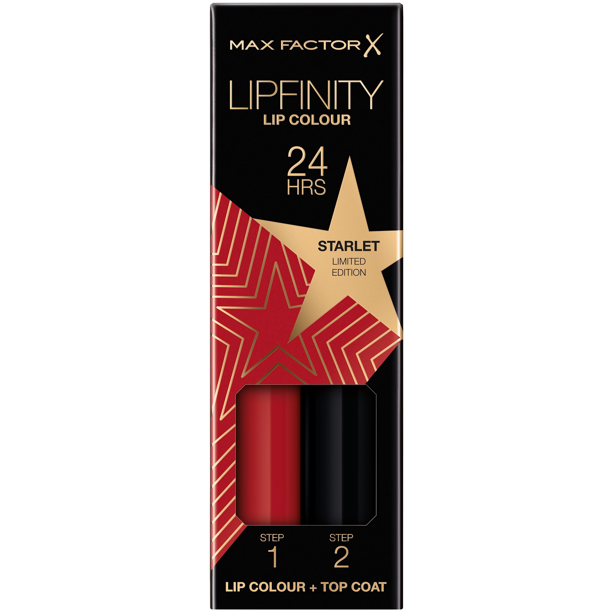 Bilde av Max Factor Lipfinity 2-step Long Lasting Lipstick 088 Starlet
