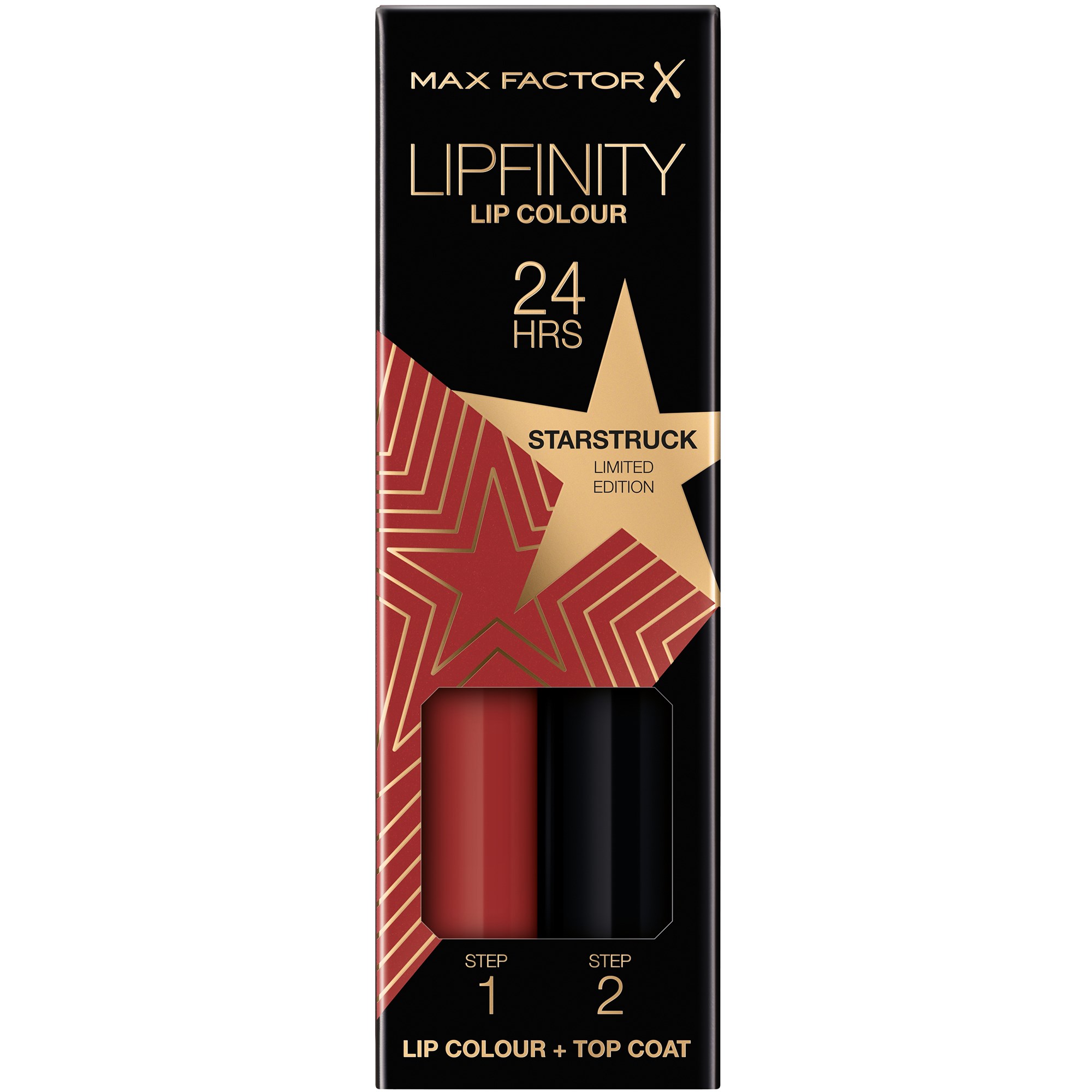 Bilde av Max Factor Lipfinity 2-step Long Lasting Lipstick 090 Starstruck