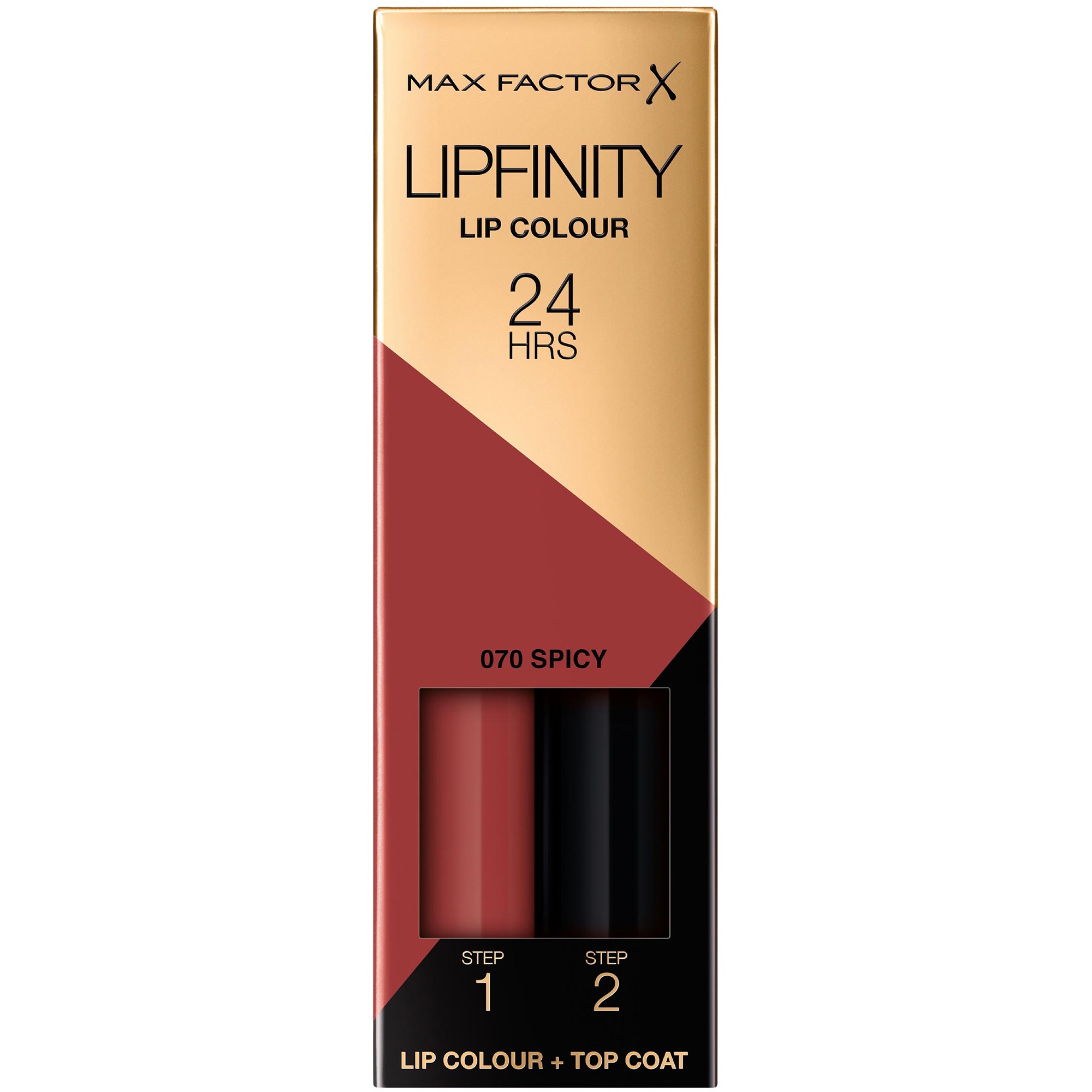 Bilde av Max Factor Lipfinity 2-step Long Lasting Lipstick 070 Spicy