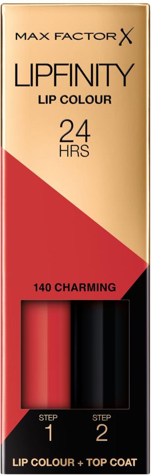 Max Factor Lipfinity Lip Colour 140 Charming