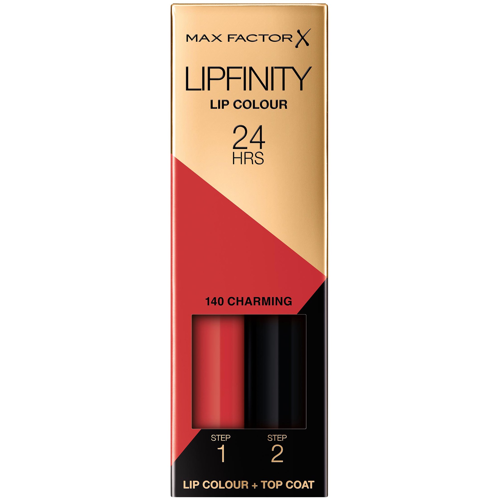 Bilde av Max Factor Lipfinity 2-step Long Lasting Lipstick 140 Charming