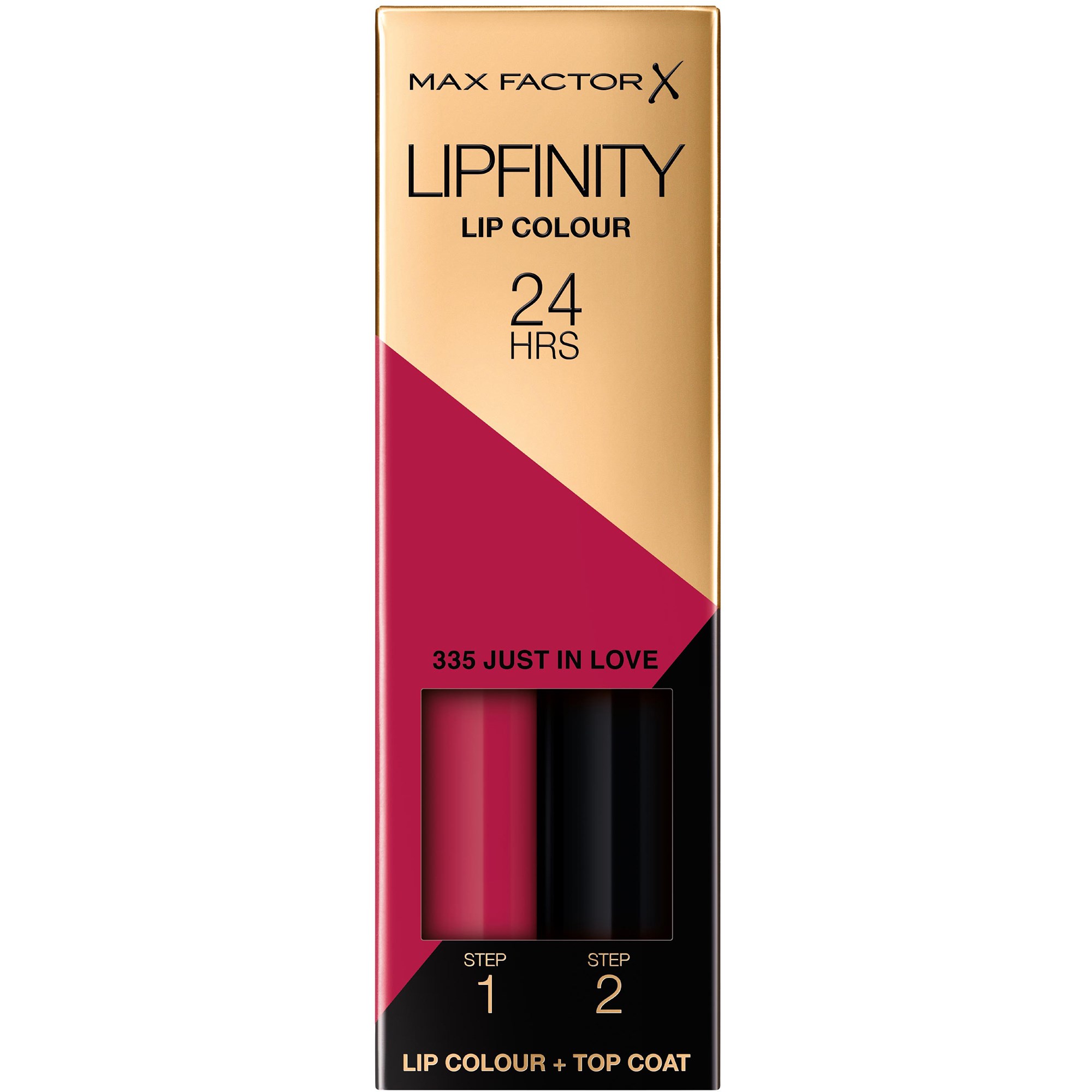 Bilde av Max Factor Lipfinity 2-step Long Lasting Lipstick 335 Just In Love