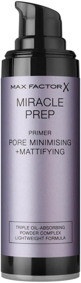Max Factor Mir Prep Pore Minimiz & Matt Primer