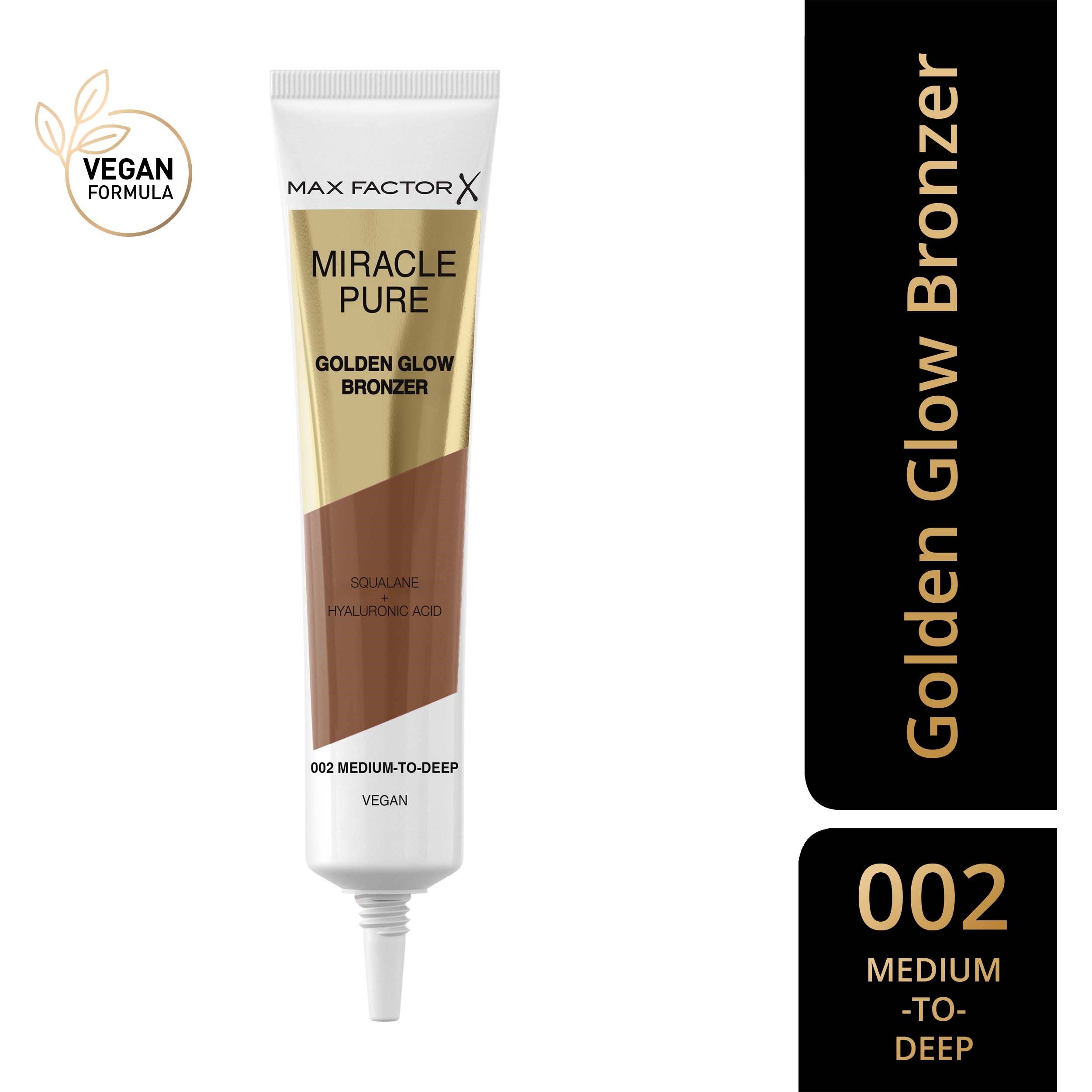 Alternativ bild 1 för Max Factor Miracle Pure Golden Glow Bronzer Medium to Dark 15 ml