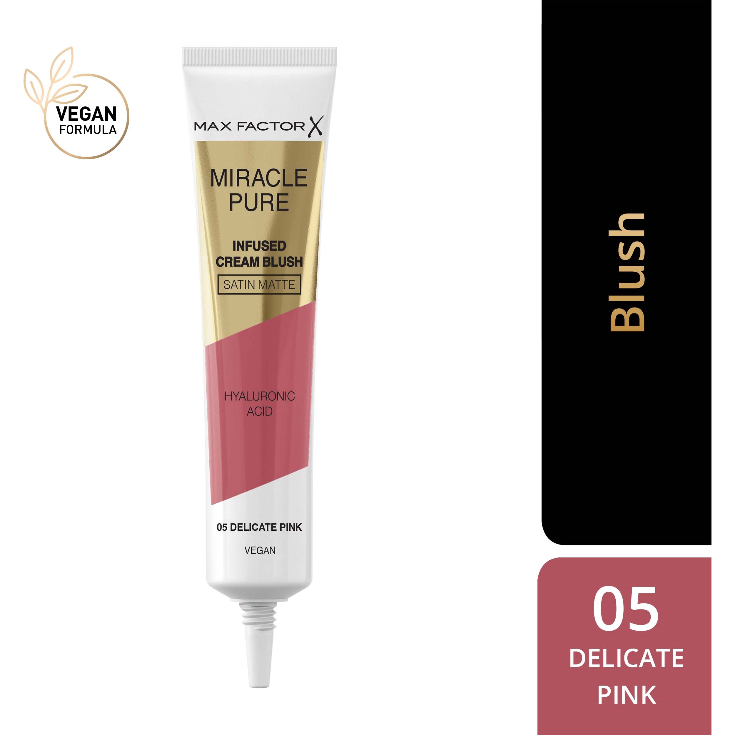 Alternativ bild 1 för Max Factor Miracle Pure Infused Cream Blush 05 Delicate Pink 15 m