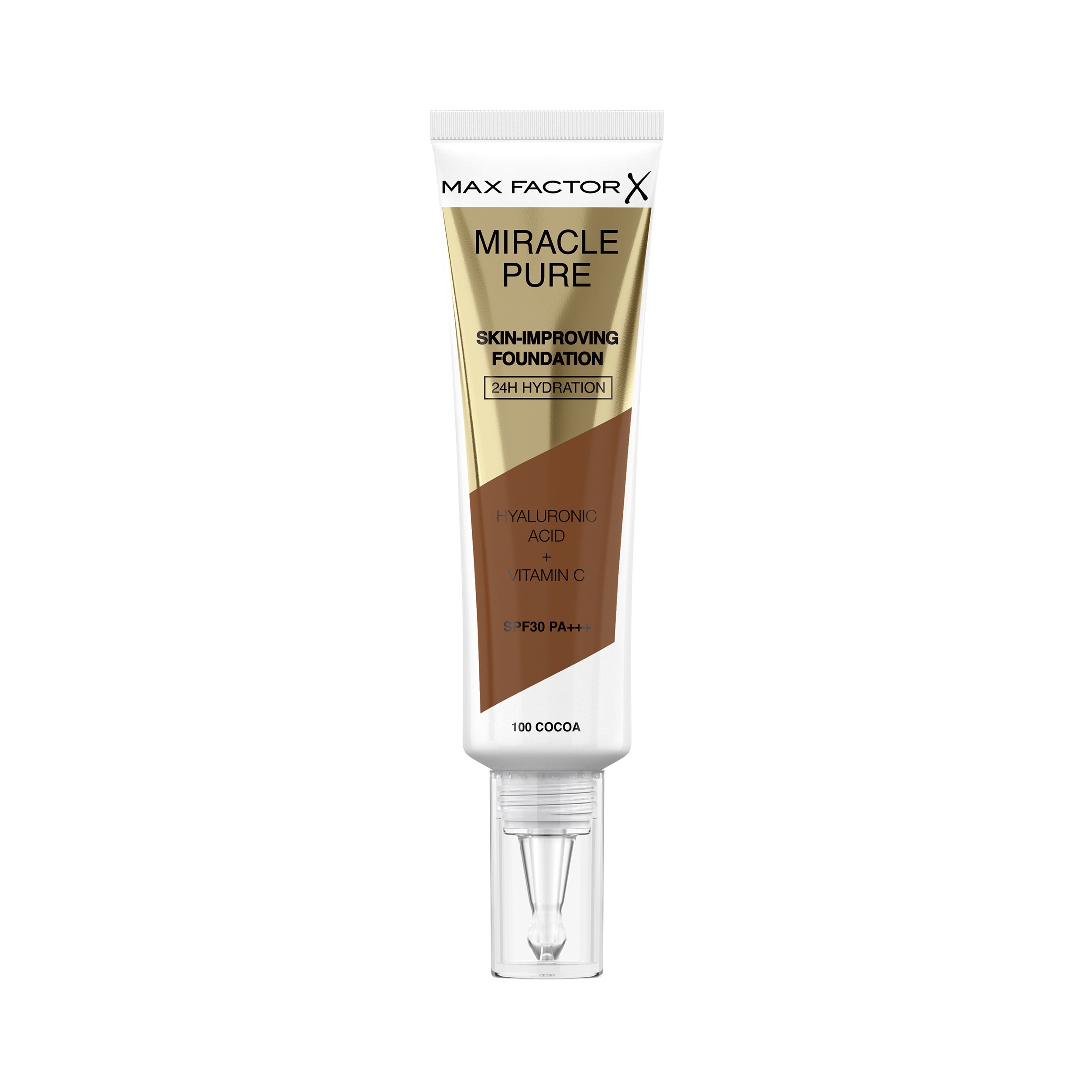 Läs mer om Max Factor Miracle Pure Skin-Improving Foundation 100 Cocoa