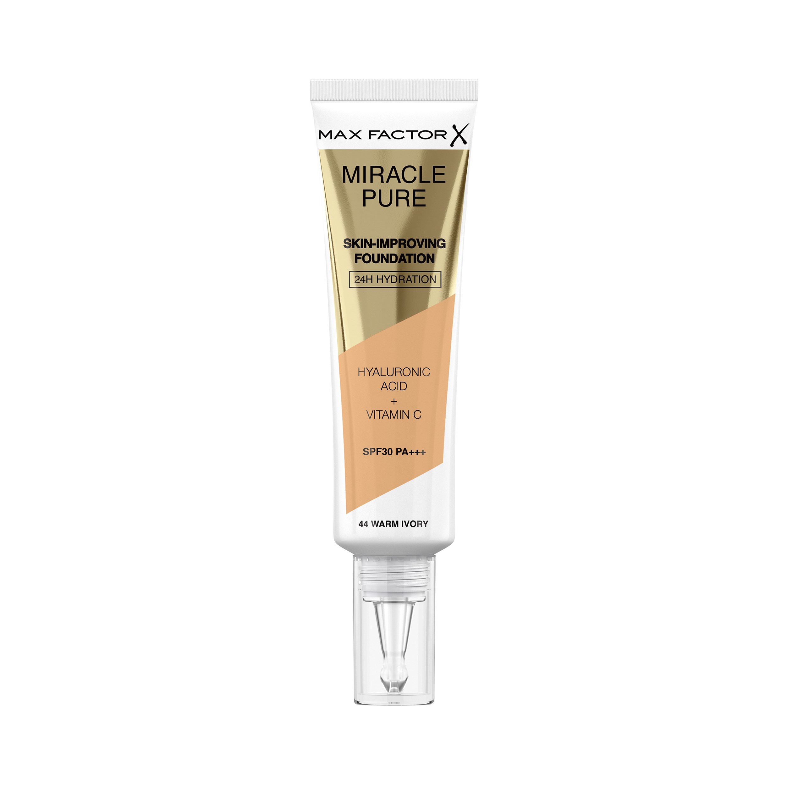 Läs mer om Max Factor Miracle Pure Skin-Improving Foundation 44 Warm Ivory