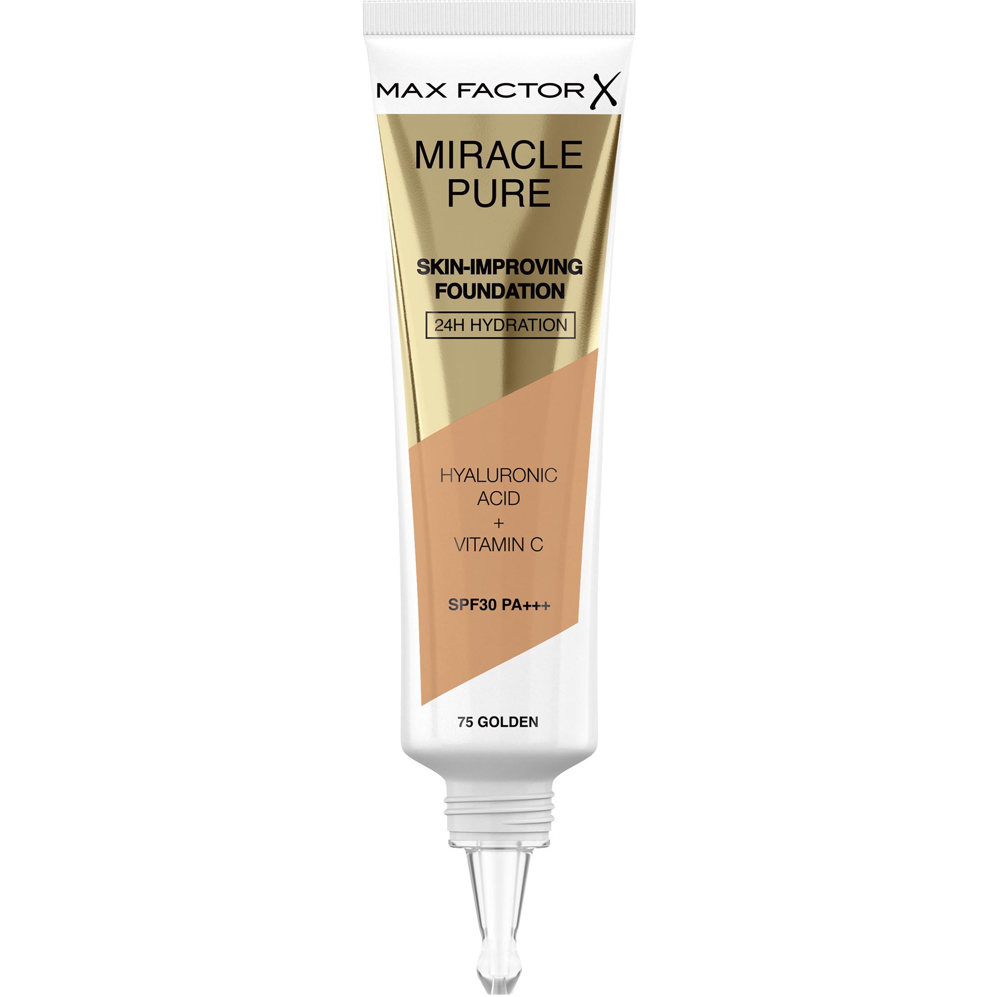 Alternativ bild 1 för MAX FACTOR Miracle Pure Foundation 75 Golden