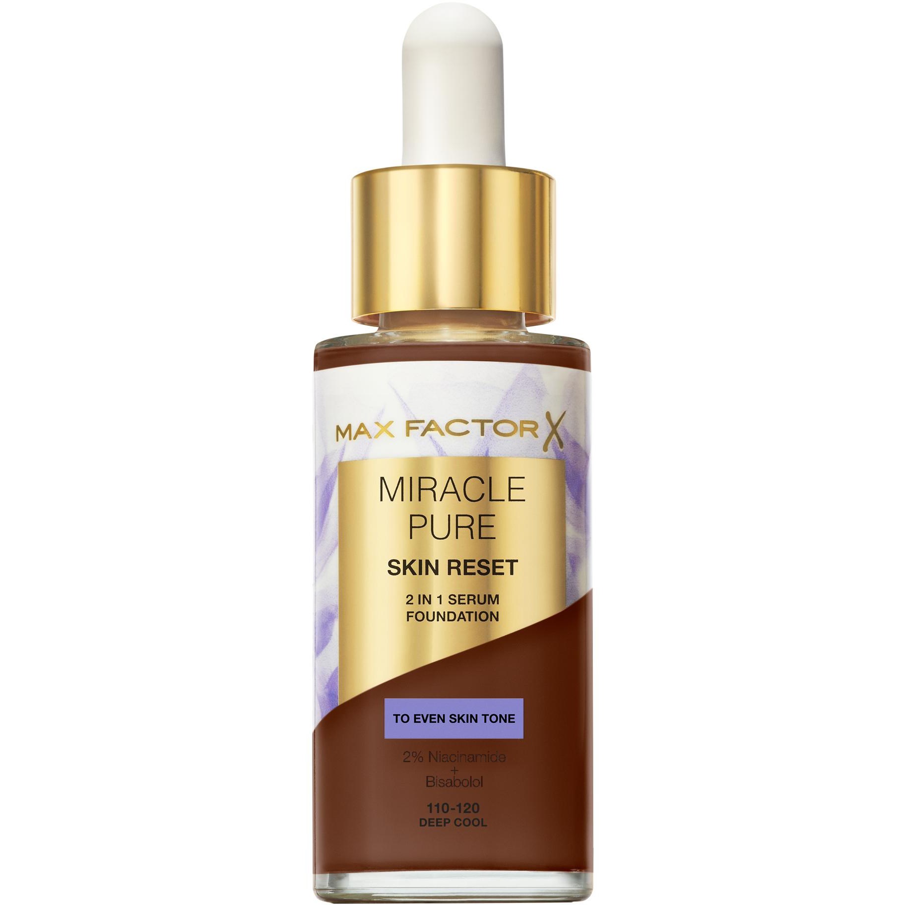 Max Factor Miracle Pure Miracle Pure Skin Reset 2 In 1 Serum Foun billede