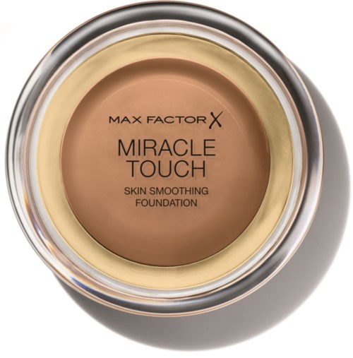 Max Factor Miracle Touch Liquid Illusion Foundation - Karamell 85, 11,5 G: All-in-One Grundierung Mit Mittlerer Bis Voller Deckkraft