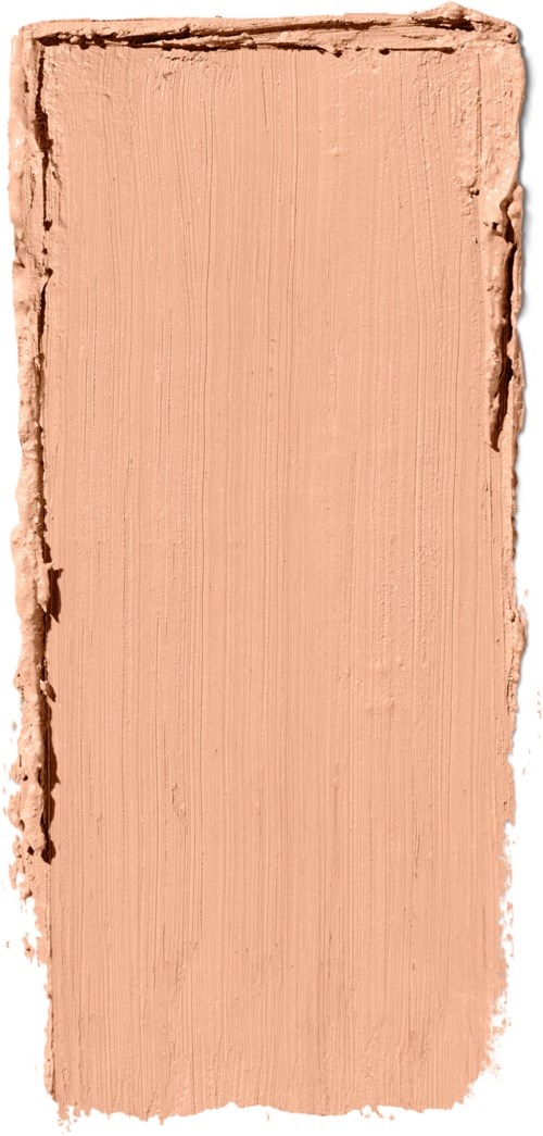 Ein rechteckiges Stück rosa-beige Creme mit groben Kanten und glatter, gestrichener Oberfläche.