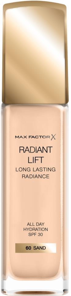 Max Factor Radiant Lift Foundation 60 Sand