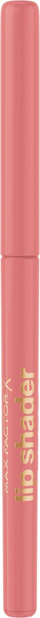 Ein rosa Make-up-Stift mit den Worten Lip Snatcher, der aufrecht gegen einen schwarzen Hintergrund steht.