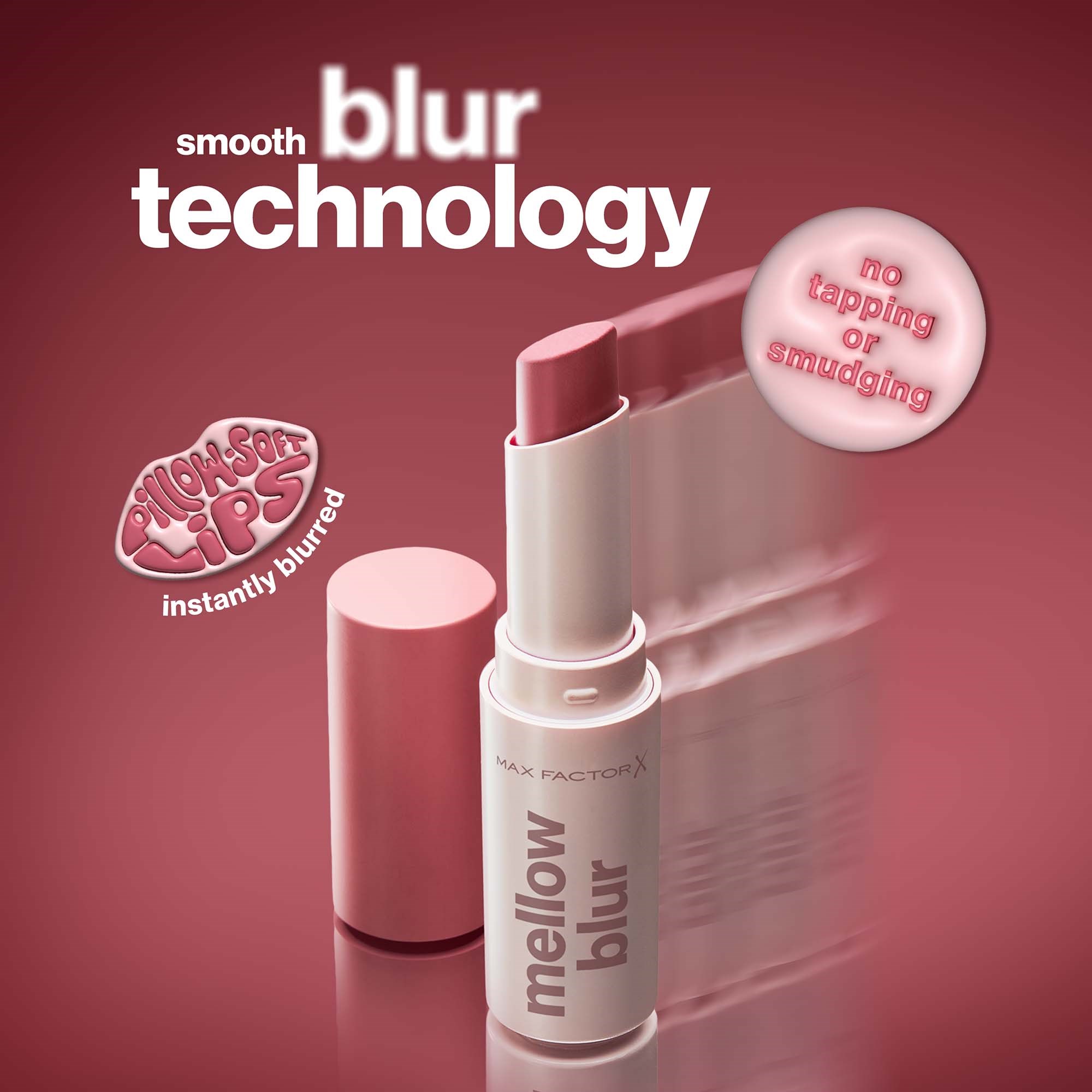 Max Factor 2000 Calorie Mellow Blur 40 Cashmere Cherry (zdjęcie 6)