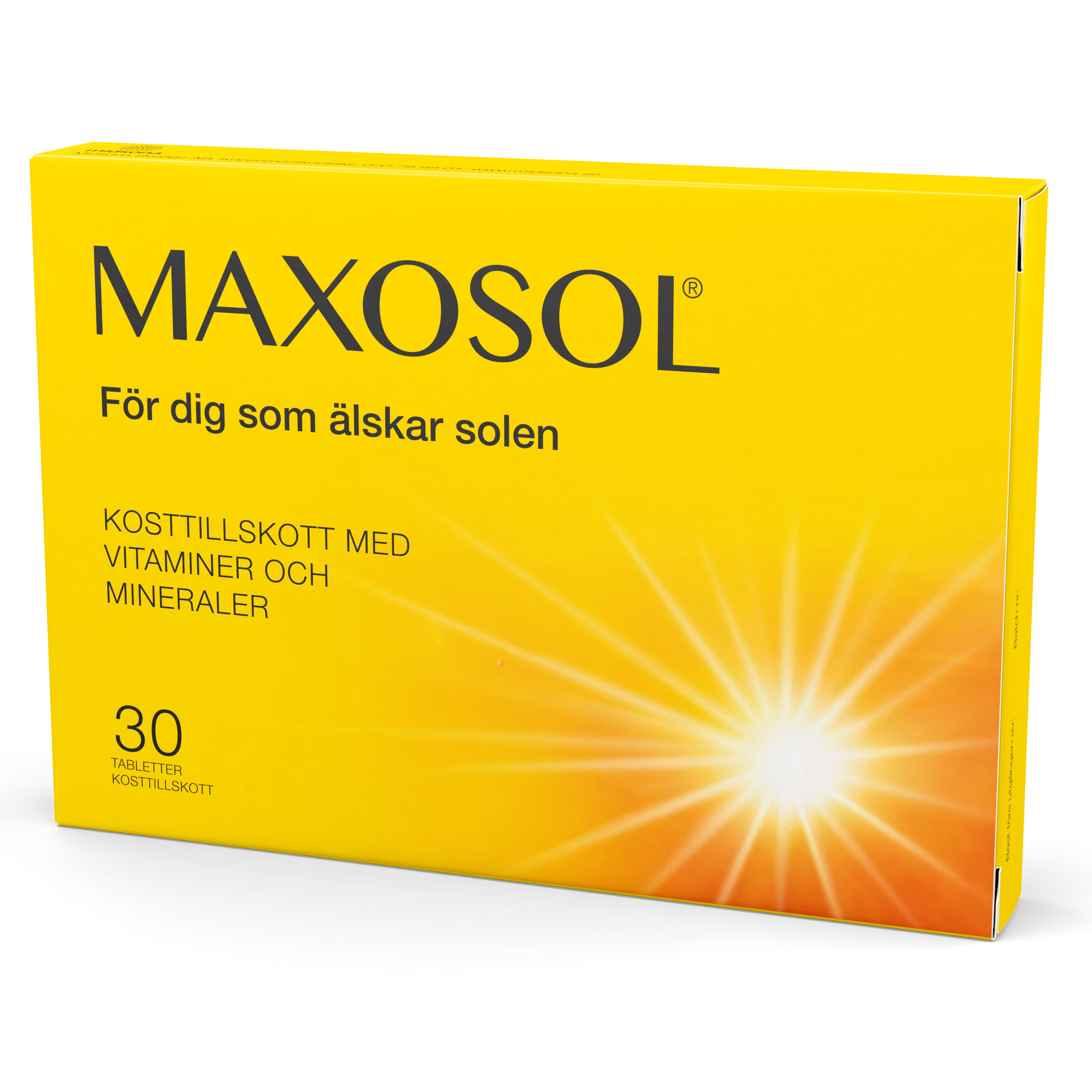 Maxosol Kosttillskott 30 st