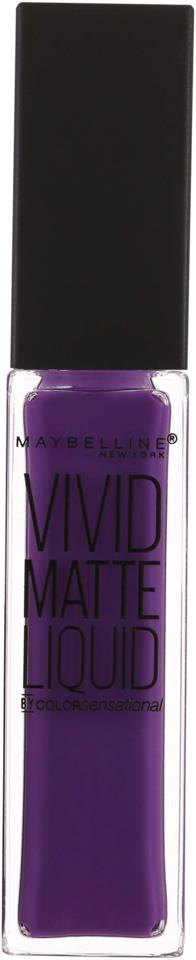 Maybelline New York Vivid Matte Liquid 43 Vivid Violet
