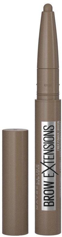 Ein brauner Augenbrauenstift mit Deckel, beschriftet 'Brow Extensions'.