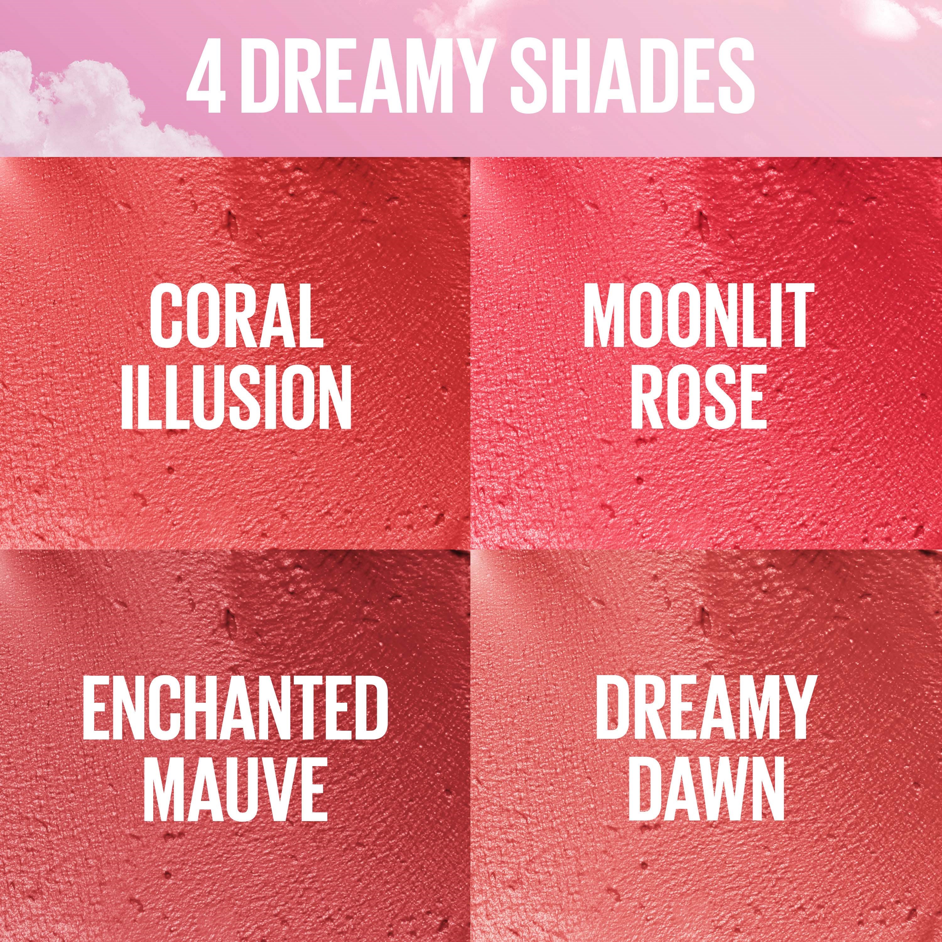 Maybelline New York Cloudtopia Cheek & Lip Mousse 9 Dreamy Dawn (obrázok 6)