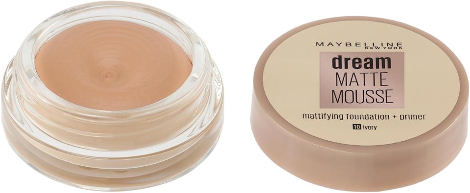 Maybelline New York Dream Matte Mousse Foundation 010 Ivory