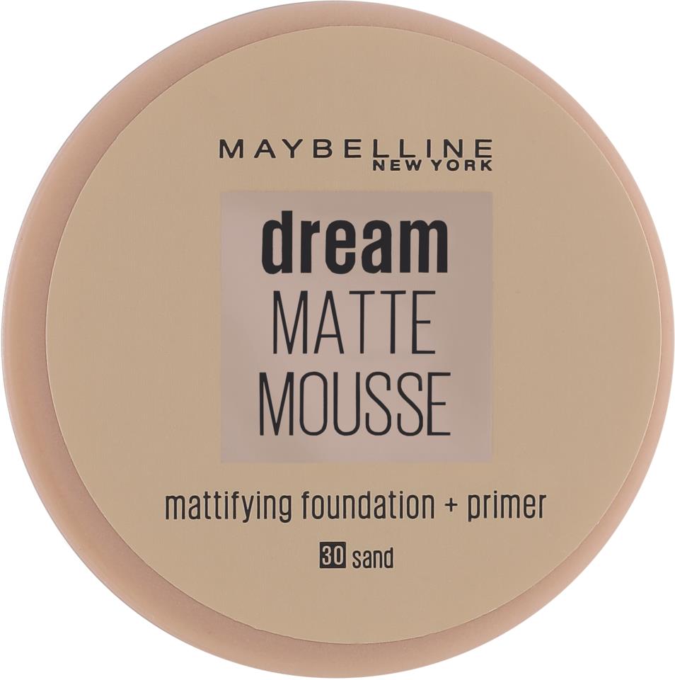 Maybelline New York Dream Matte Mousse Foundation 030 Sand