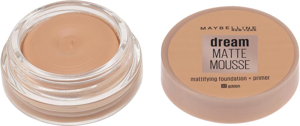 Maybelline New York Dream Matte Mousse Foundation 032 Gold
