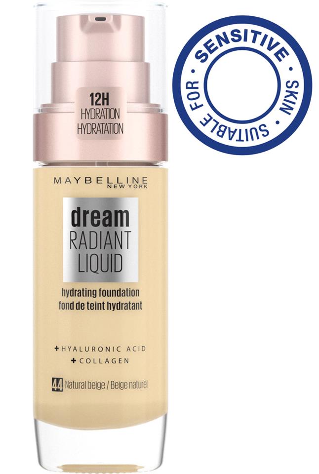 Maybelline Dream Radiant Liquid Natural Beige 44
