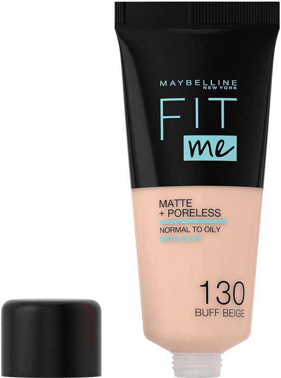 Base Maybelline Fit Me Matte + Poreless 130 – Buff Beige – Rituel