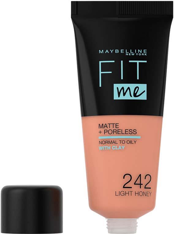 Maybelline Fit Me Matte & Poreless Foundation Light Honey 242