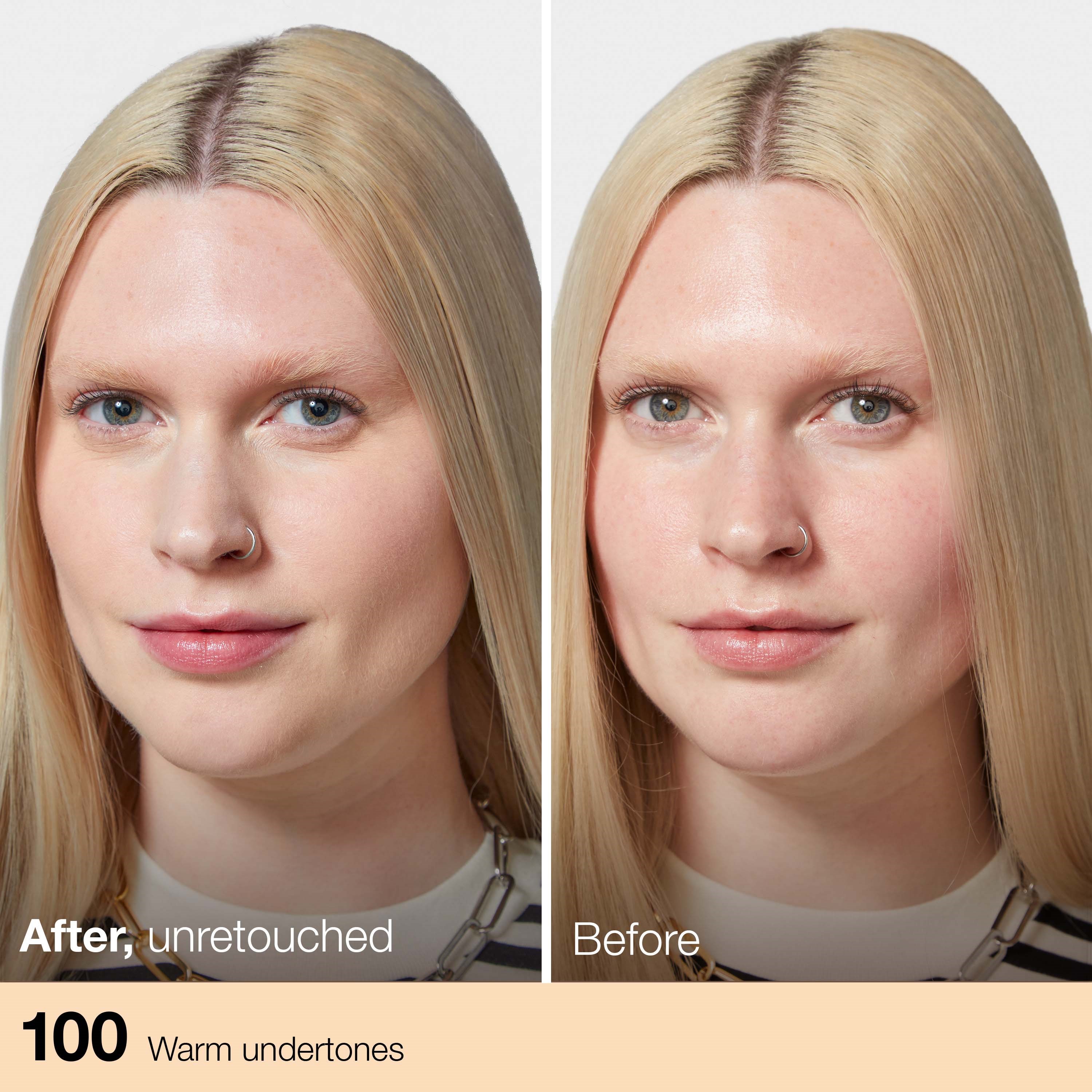 Maybelline New York Fit Me Matte + Poreless Foundation 100 Warm Ivory (obrázok 3)