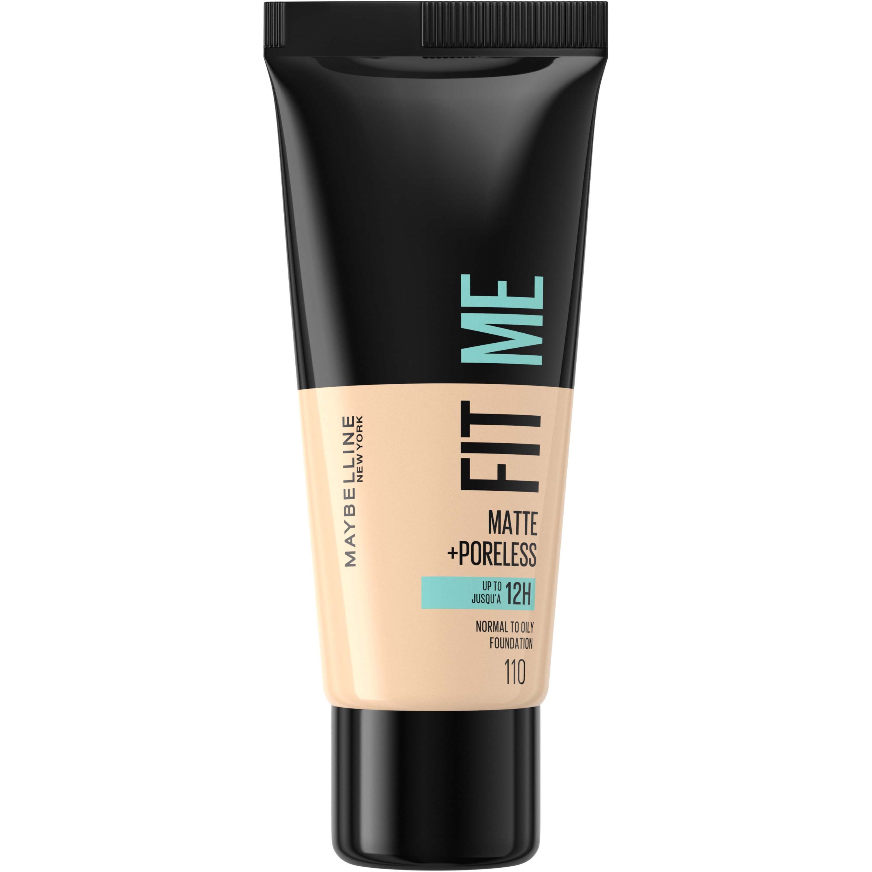 Maybelline New York Fit Me Matte + Poreless Foundation 110 Porcelain (obrázok 6)