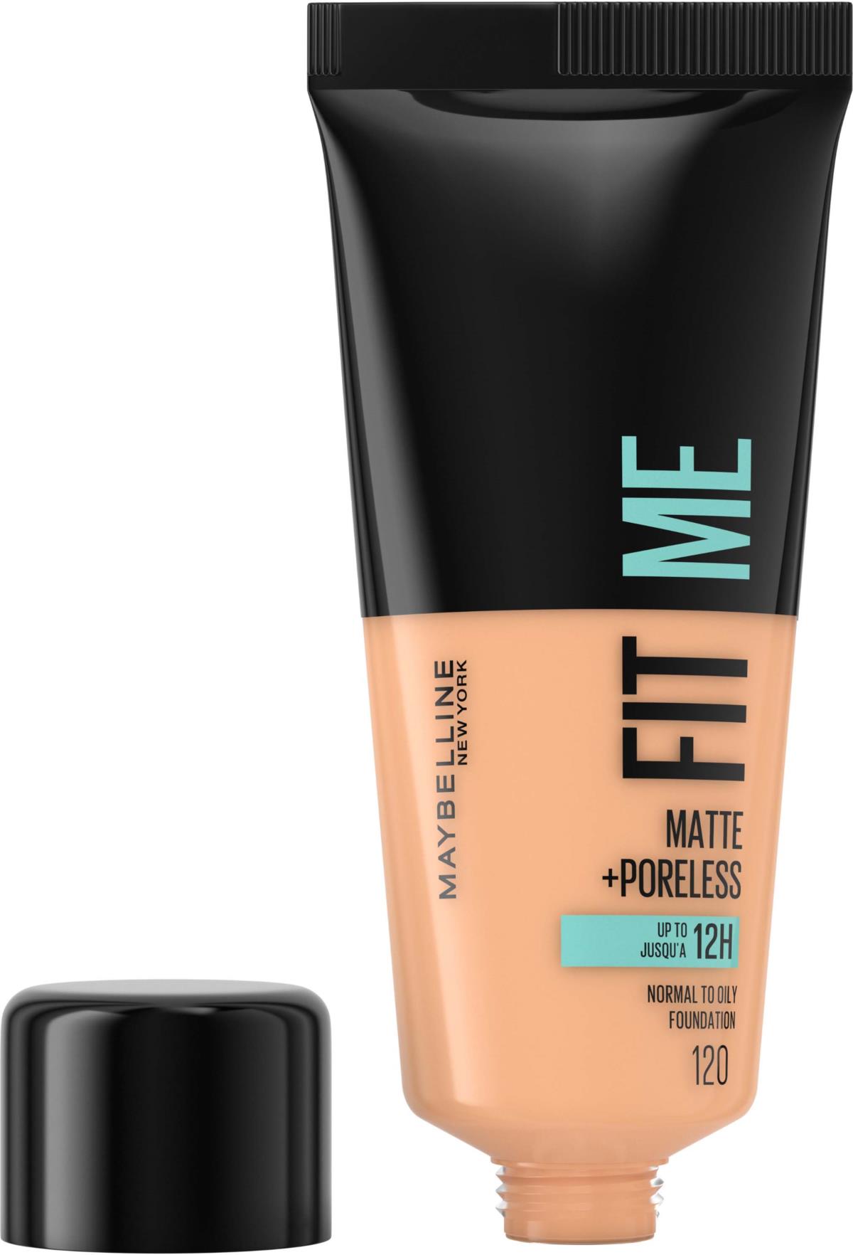 Maybelline New York Fit Me Matte + Poreless Foundation 120 Classic