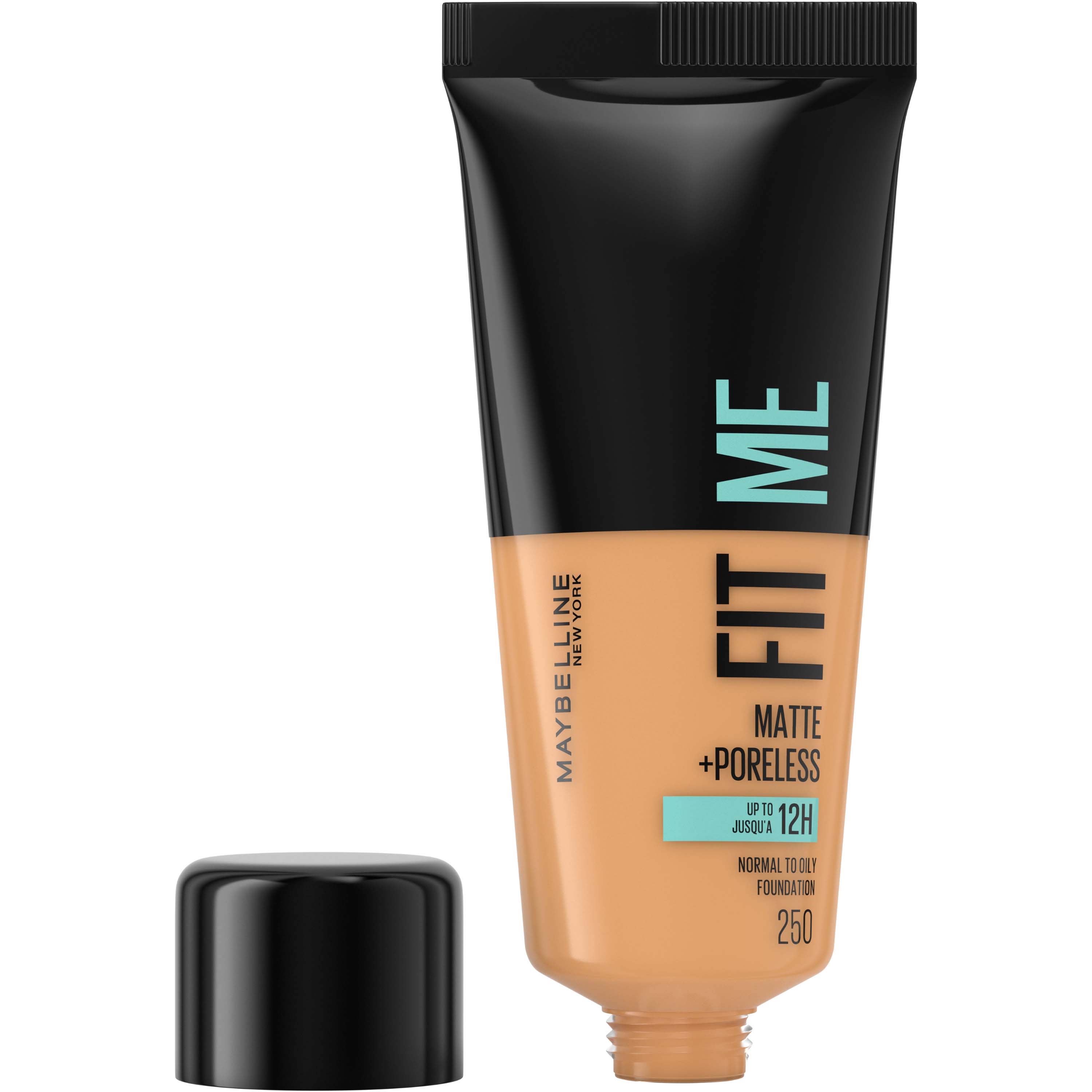 Maybelline New York Fit Me Matte + Poreless Foundation 250 Sun Be billede