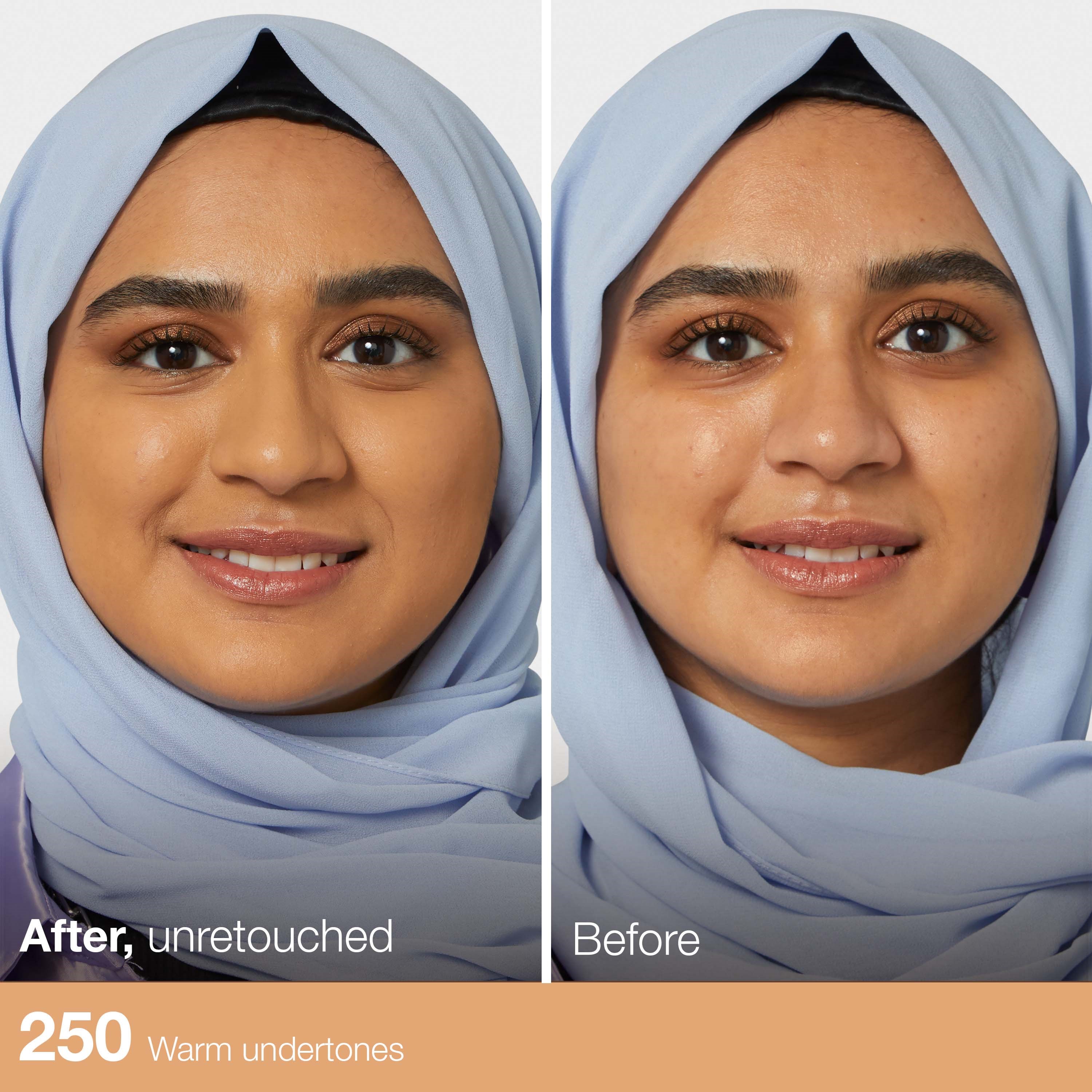 Maybelline New York Fit Me Matte + Poreless Foundation 250 Sun Beige (obrázok 3)