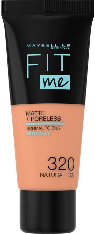 Maybelline Fit me Matte + Poreless 320 Natural Tan