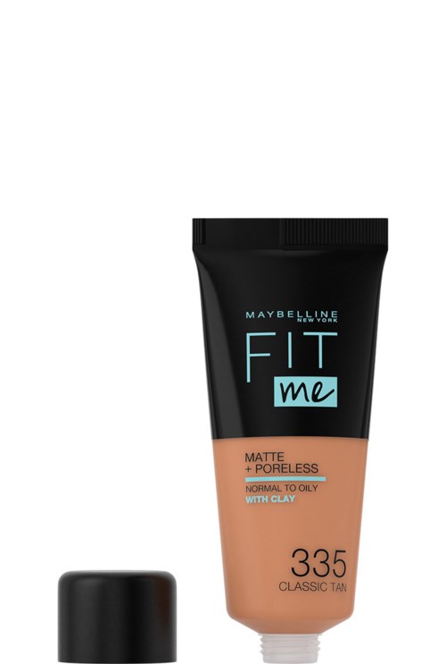 Maybelline New York Fit Me Matte + Poreless Foundation 335 Classic Tan