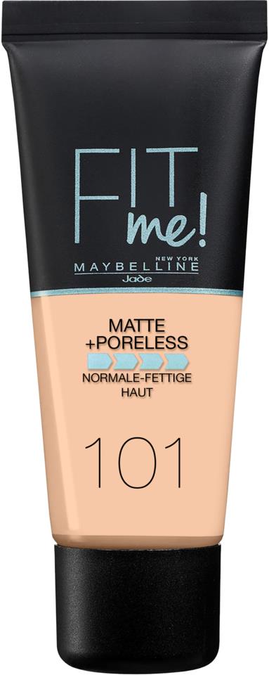 Maybelline New York Fit Me Matte & Poreless Foundation True Ivory 101