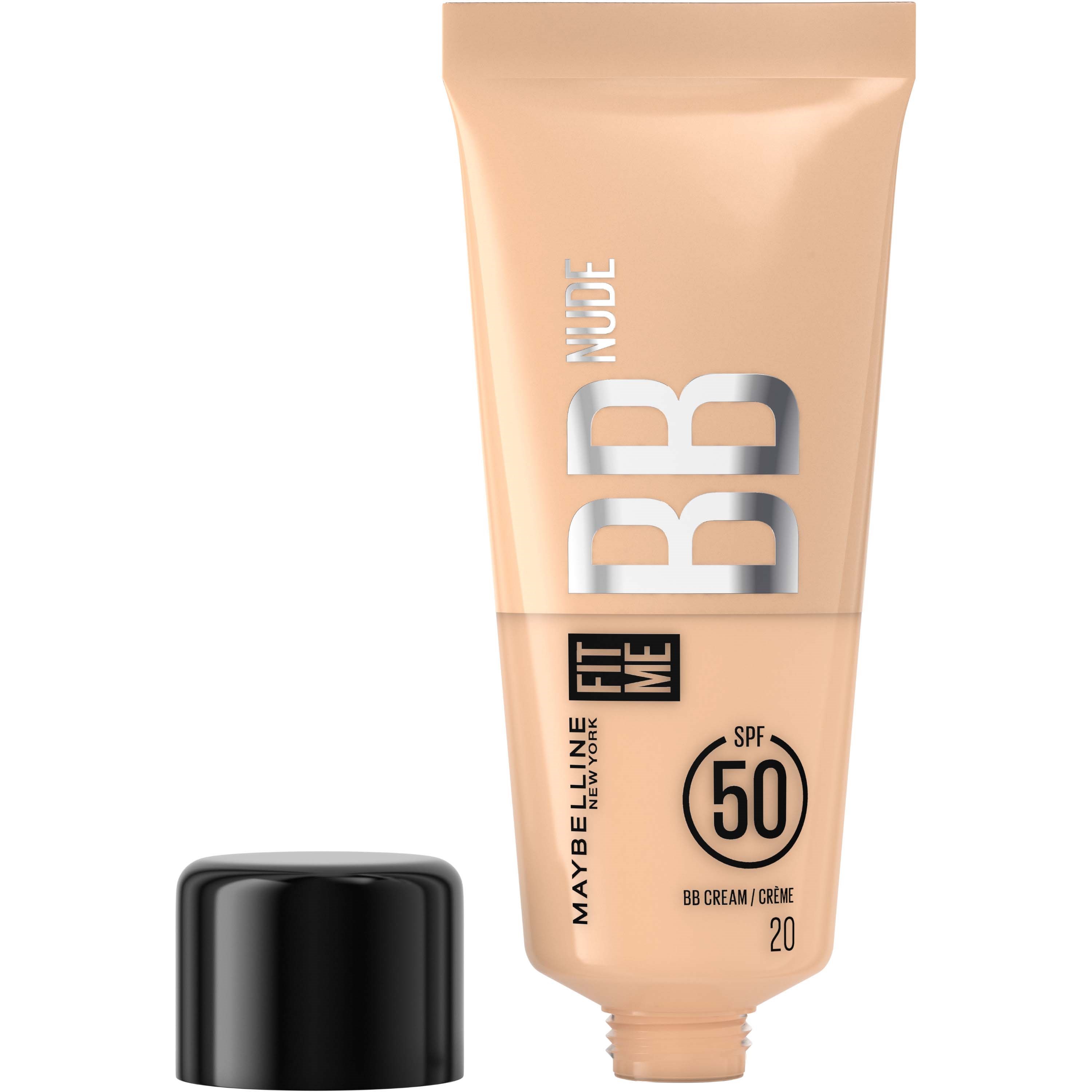 Maybelline New York Fit Me Nude BB Cream SPF50 20 billede