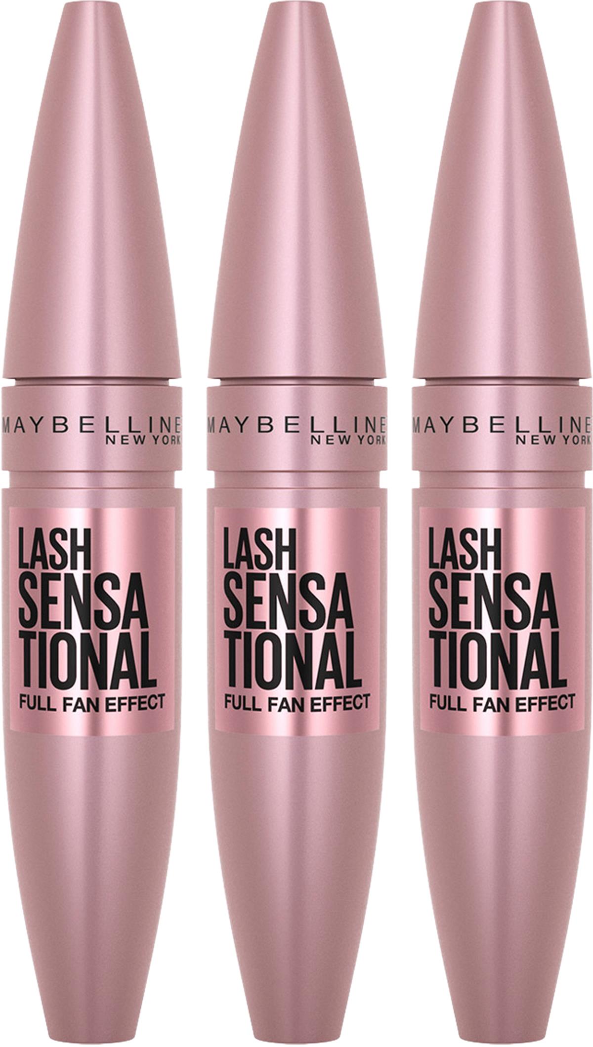 Maybelline New York Lash Sensational Black X 3 Lyko Com Maybelline New York Lash Sensational Black X 3 Lyko Com
