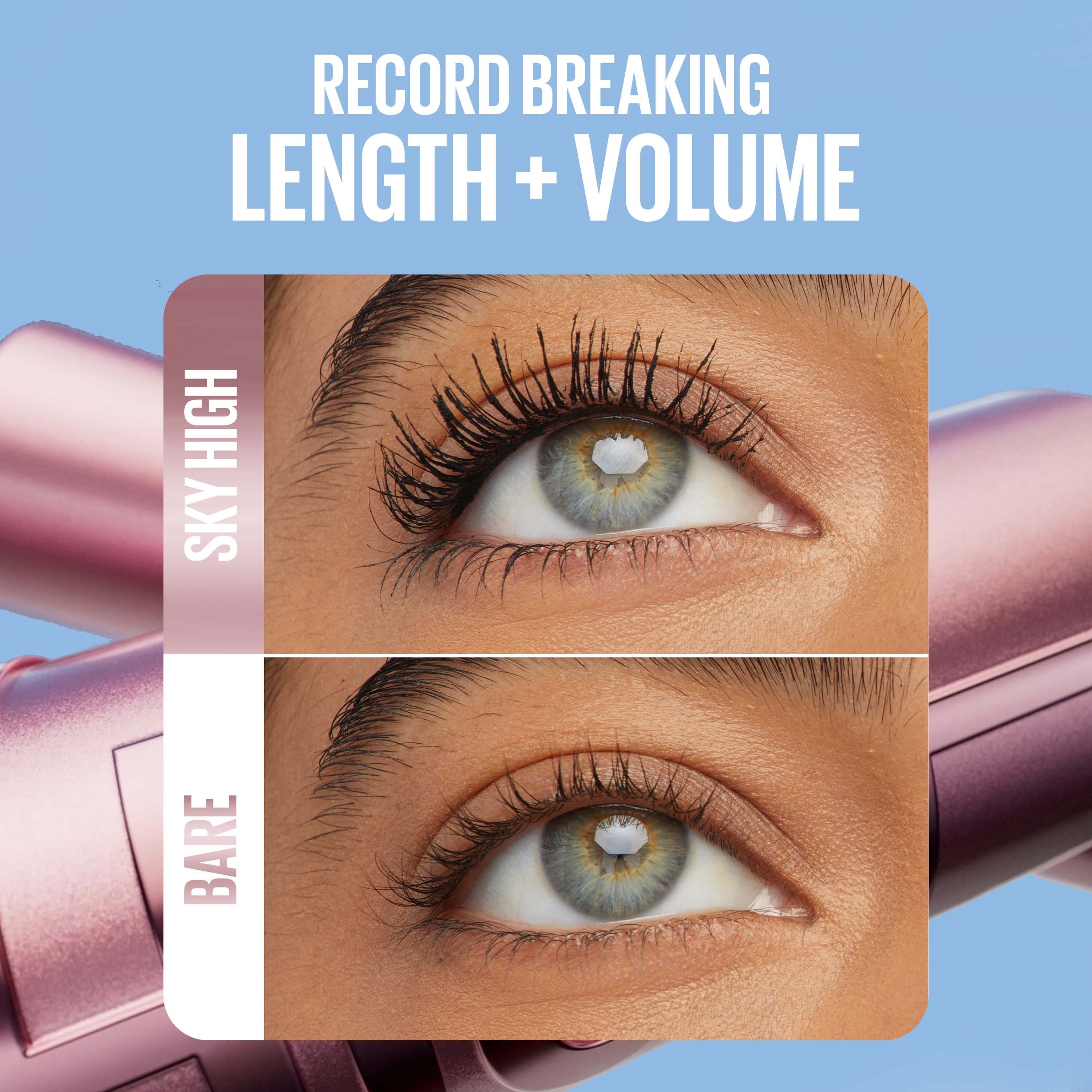 Maybelline New York Lash Sensational Sky High Mascara Black Waterproof (obrázok 3)