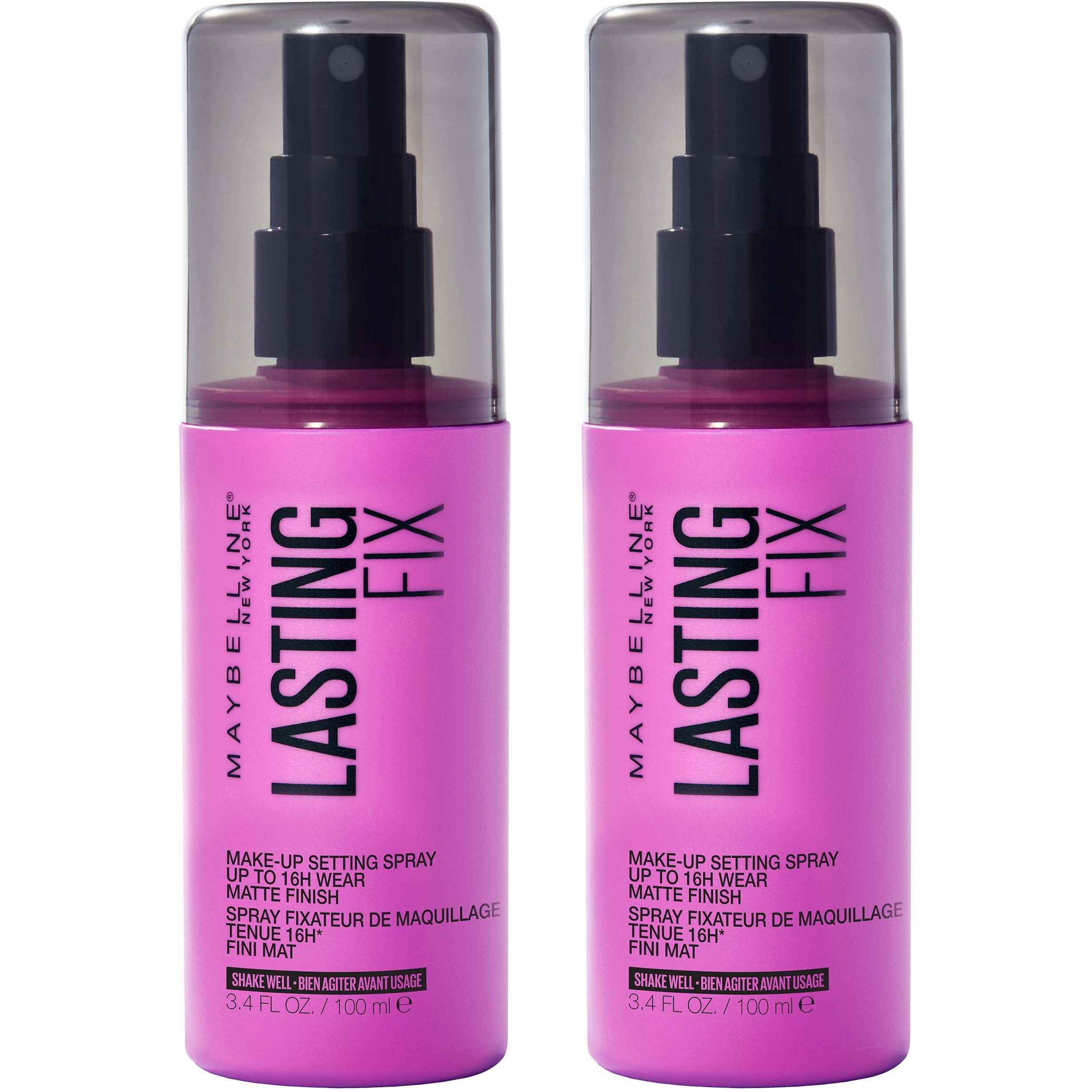 Maybelline New York Lasting Fix Makeup Setting Spray Duo 2x100 ml