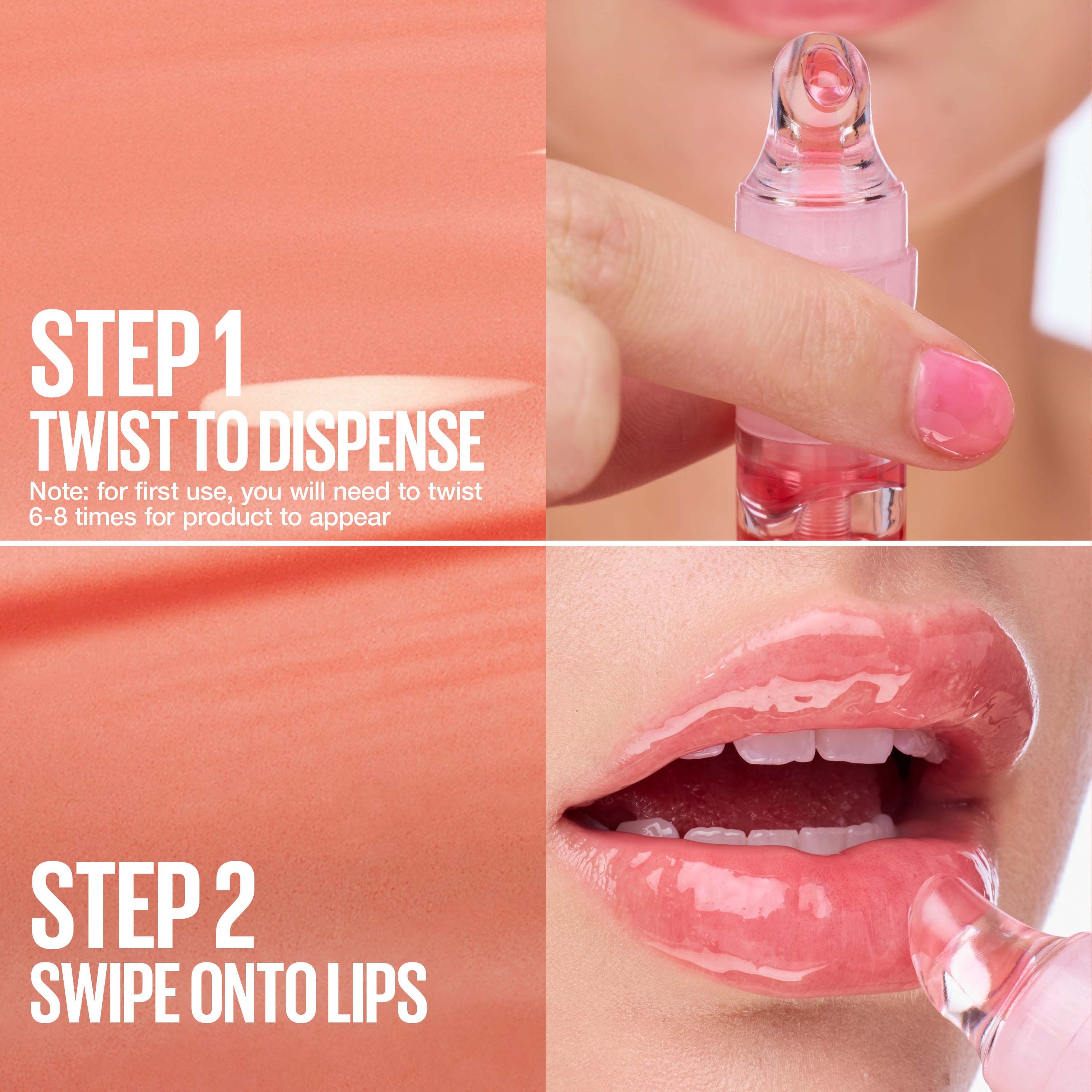 Maybelline New York Lifter Gel Oil-In-Gel Twist Pen 05 Melon-Ade (obrázok 8)
