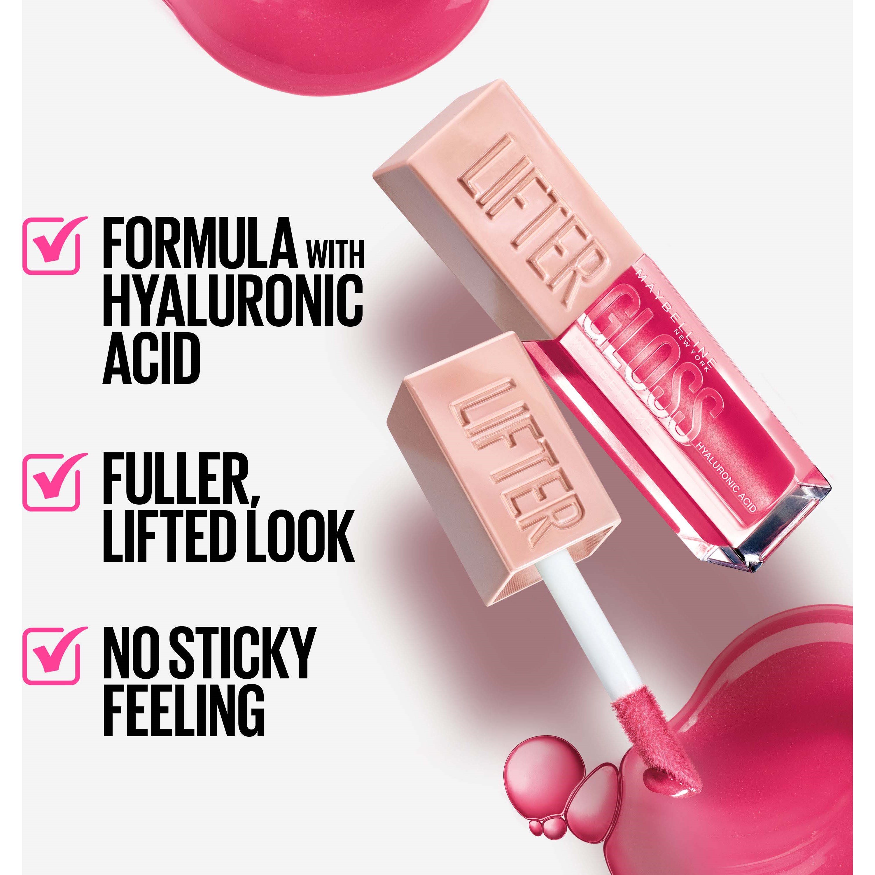 Maybelline New York Lifter Gloss Candy Drop 24 Bubble Gum (obrázok 9)