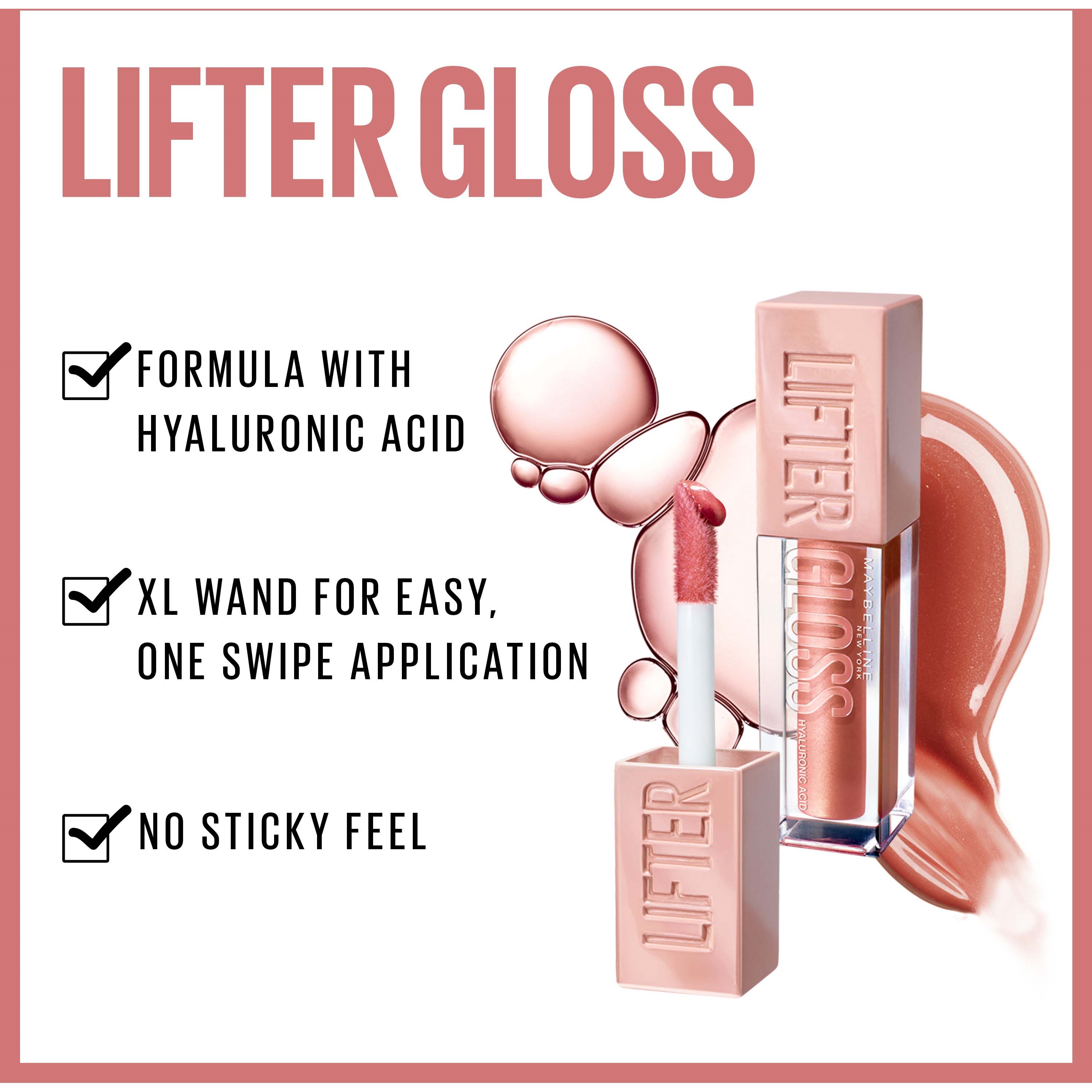 Maybelline New York Lifter Lip Bundle Gloss 21 Gummy Bear & Liner 06 L (obrázok 6)