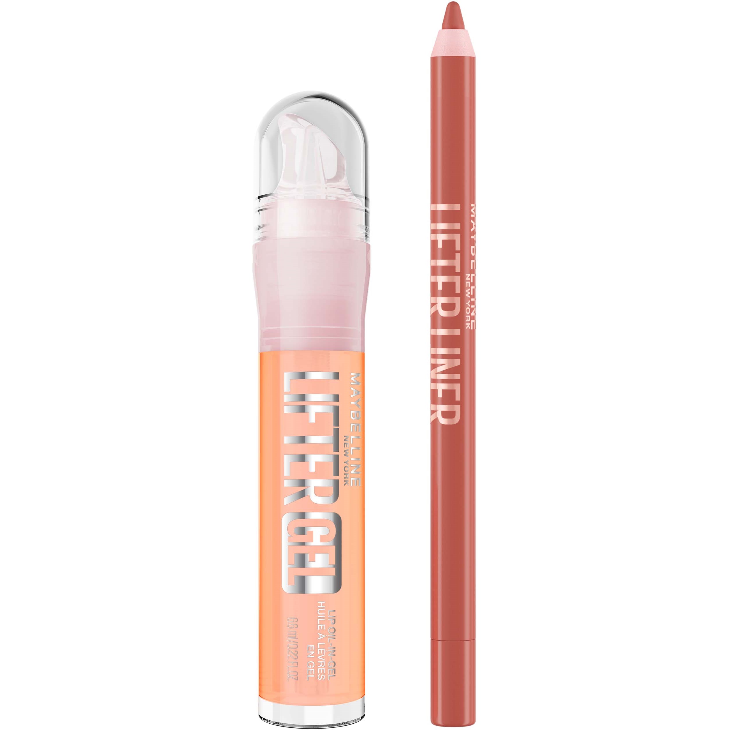 Maybelline New York Lifter Lip Bundle Liner 04 Out of Line + Gel