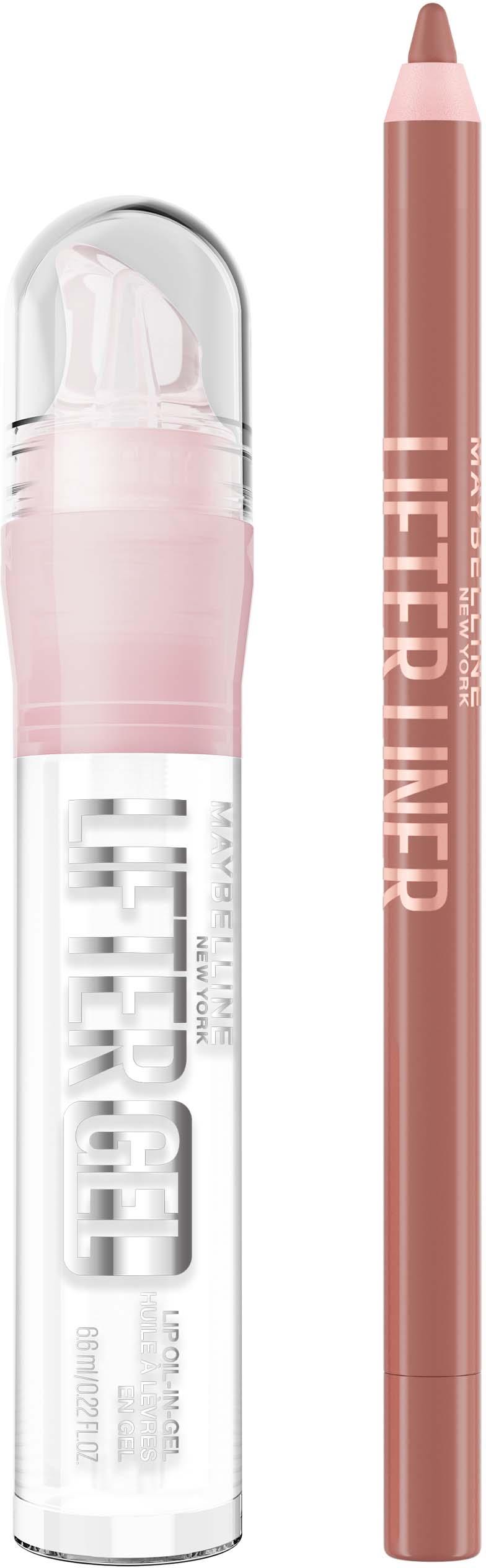Maybelline New York Lifter Lip Bundle Liner 05 On It + Gel 01 Mintini